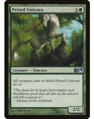 Magic: The Gathering Prized Unicorn (199) Lightly Played