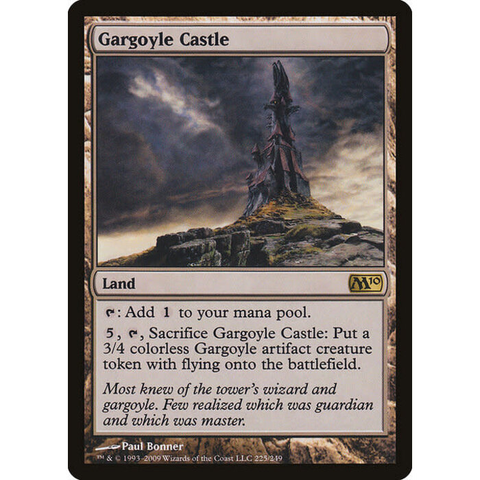 Magic: The Gathering Gargoyle Castle (225) Near Mint