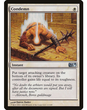 Magic: The Gathering Condemn (011) Lightly Played
