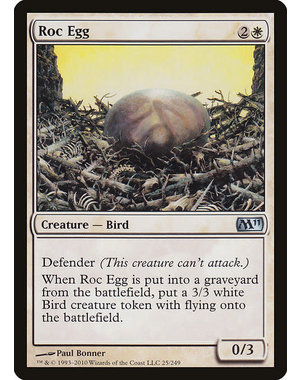 Magic: The Gathering Roc Egg (025) Damaged