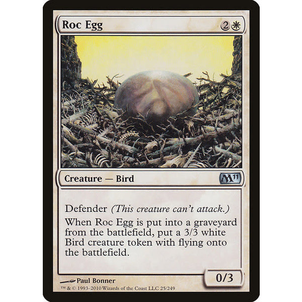 Magic: The Gathering Roc Egg (025) Damaged