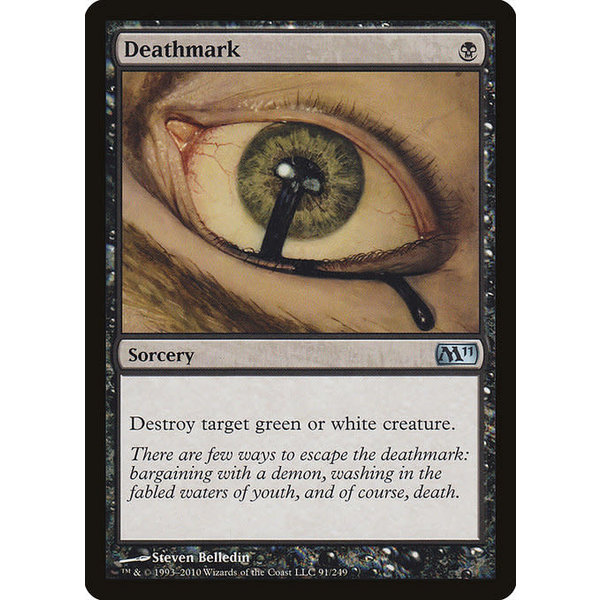 Magic: The Gathering Deathmark (091) Lightly Played Foil
