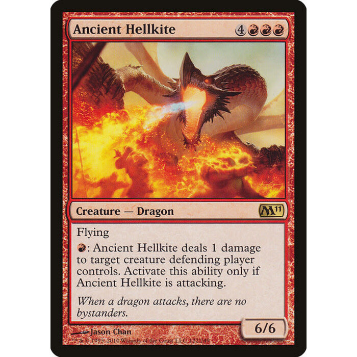 Magic: The Gathering Ancient Hellkite (122) Lightly Played