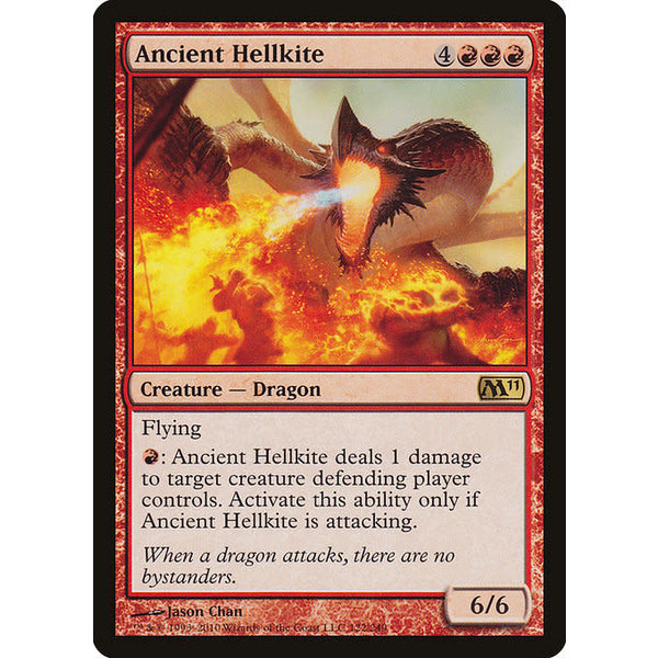 Magic: The Gathering Ancient Hellkite (122) Lightly Played Foil