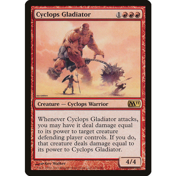 Magic: The Gathering Cyclops Gladiator (131) Lightly Played