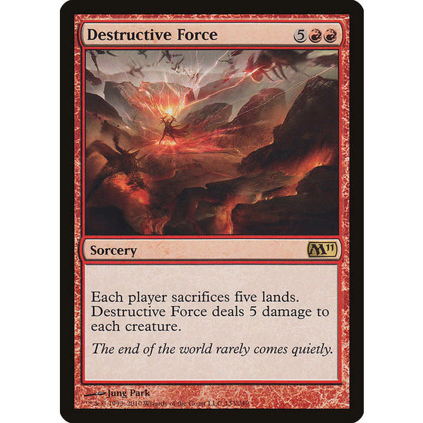 Magic: The Gathering Destructive Force (133) Lightly Played