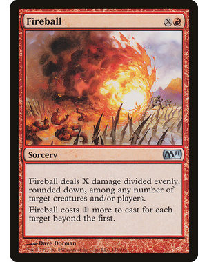 Magic: The Gathering Fireball (138) Lightly Played