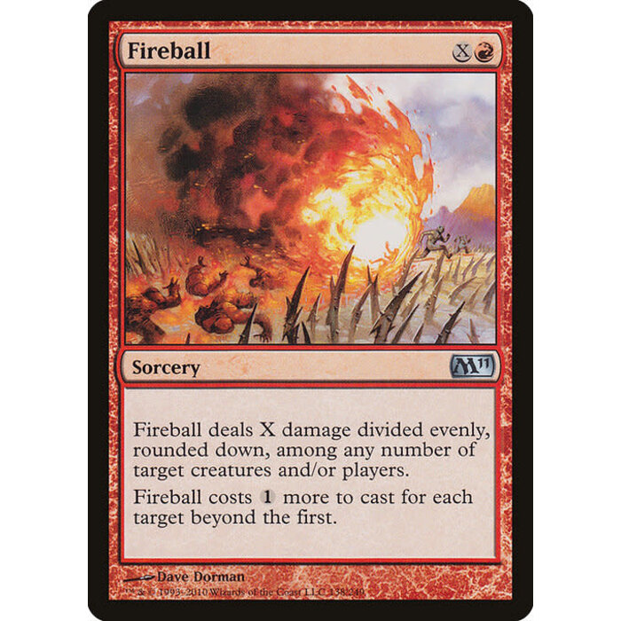 Magic: The Gathering Fireball (138) Lightly Played