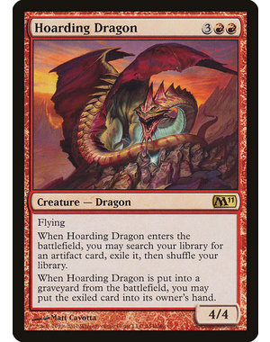 Magic: The Gathering Hoarding Dragon (144) Lightly Played