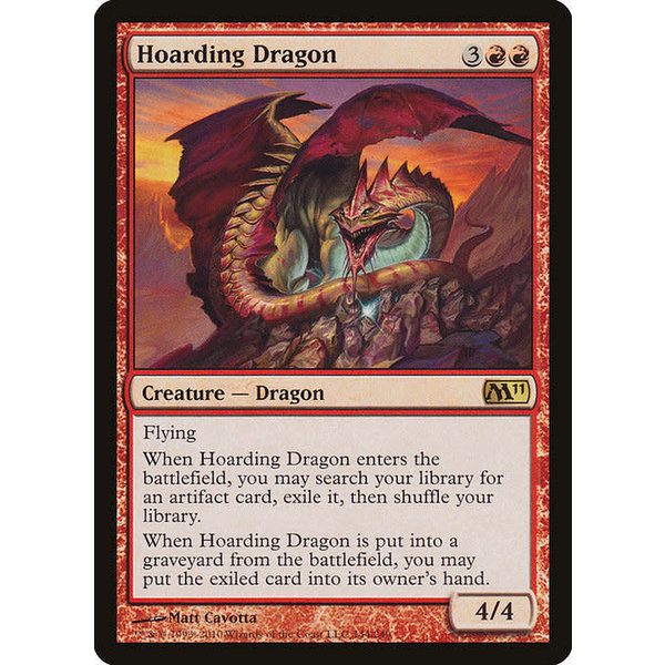 Magic: The Gathering Hoarding Dragon (144) Near Mint
