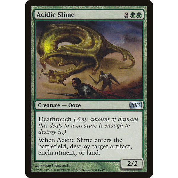 Magic: The Gathering Acidic Slime (161) Lightly Played