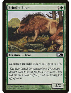 Magic: The Gathering Brindle Boar (166) Lightly Played