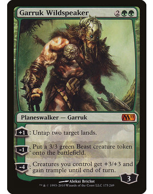 Magic: The Gathering Garruk Wildspeaker (175) Lightly Played