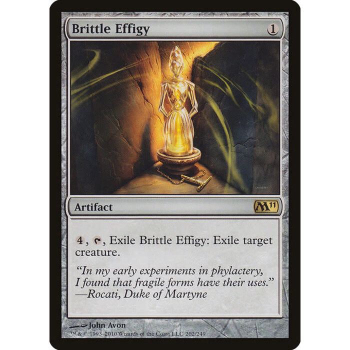 Magic: The Gathering Brittle Effigy (202) Lightly Played