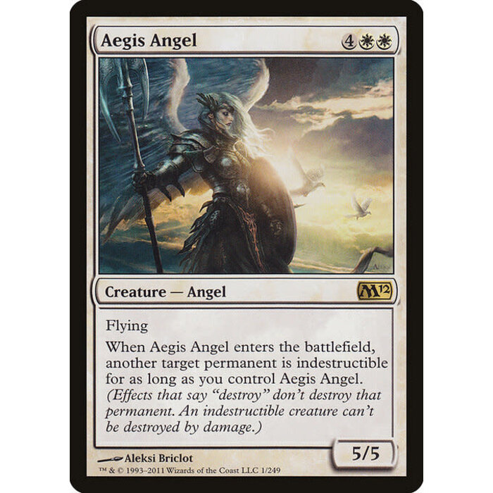 Magic: The Gathering Aegis Angel (001) Lightly Played