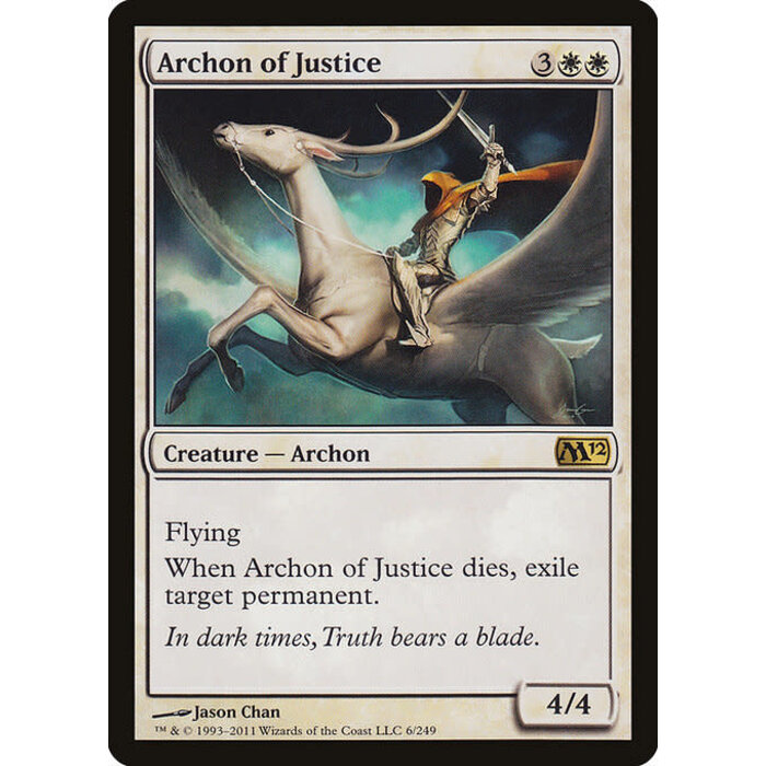 Magic: The Gathering Archon of Justice (006) Lightly Played
