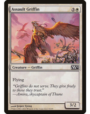 Magic: The Gathering Assault Griffin (008) Lightly Played Foil