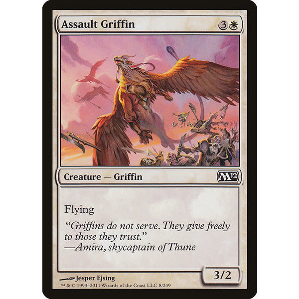 Magic: The Gathering Assault Griffin (008) Lightly Played Foil