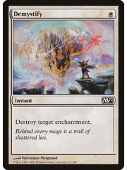 Magic: The Gathering Demystify (013) Lightly Played Foil