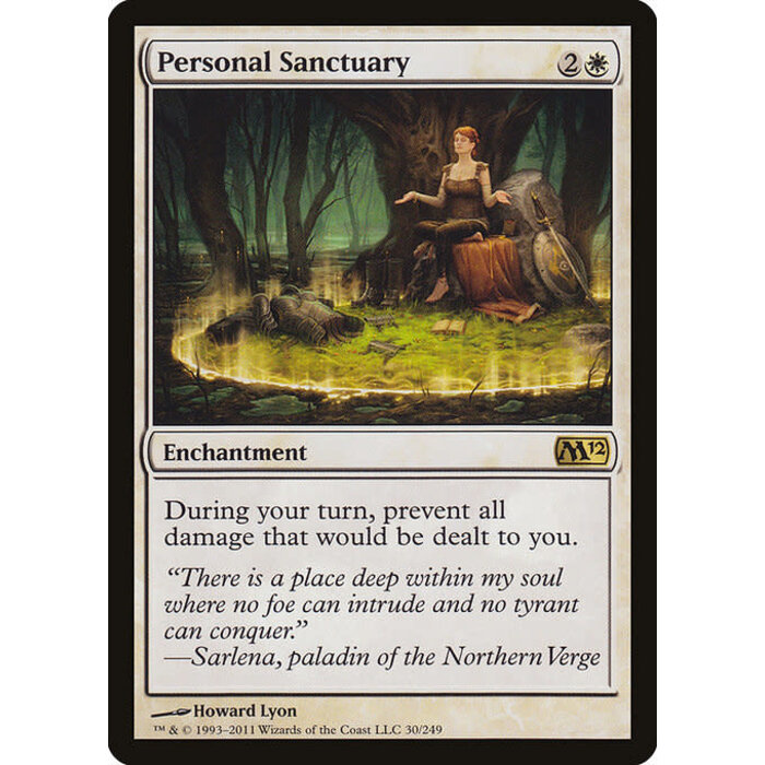 Magic: The Gathering Personal Sanctuary (030) Lightly Played