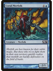 Magic: The Gathering Coral Merfolk (049) Lightly Played Foil