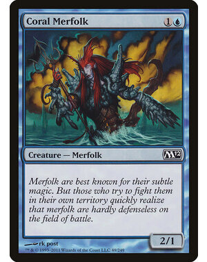 Magic: The Gathering Coral Merfolk (049) Lightly Played Foil