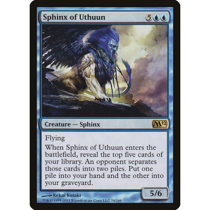 Magic: The Gathering Sphinx of Uthuun (076) Lightly Played