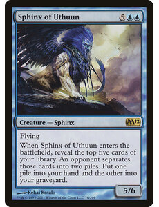 Magic: The Gathering Sphinx of Uthuun (076) Lightly Played Foil
