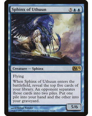 Magic: The Gathering Sphinx of Uthuun (076) Lightly Played Foil