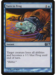 Magic: The Gathering Turn to Frog (078) Lightly Played Foil