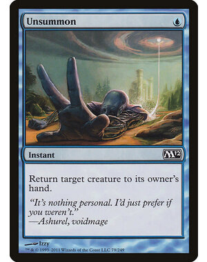Magic: The Gathering Unsummon (079) Lightly Played Foil