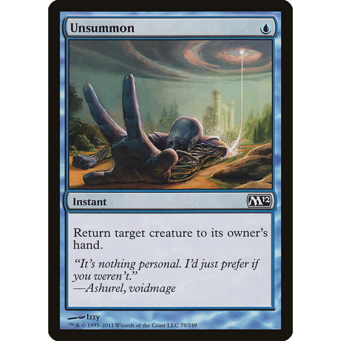 Magic: The Gathering Unsummon (079) Lightly Played Foil