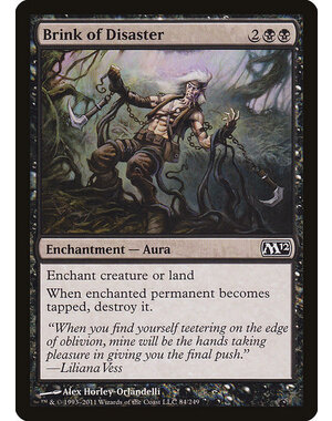 Magic: The Gathering Brink of Disaster (084) Lightly Played Foil