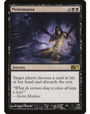 Magic: The Gathering Monomania (102) Lightly Played