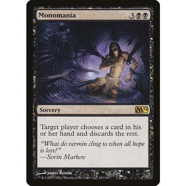 Magic: The Gathering Monomania (102) Lightly Played
