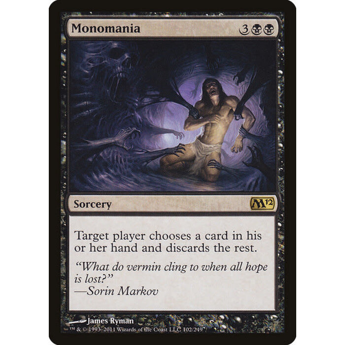 Magic: The Gathering Monomania (102) Lightly Played