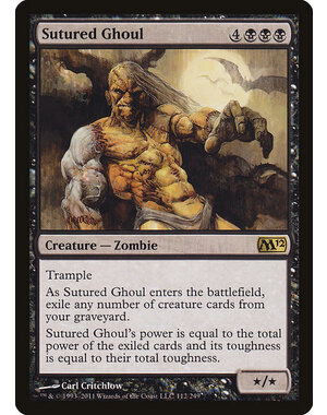Magic: The Gathering Sutured Ghoul (112) Lightly Played
