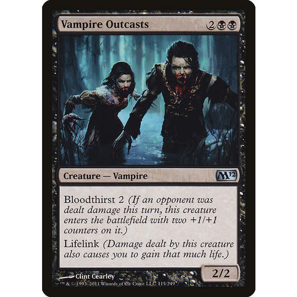 Magic: The Gathering Vampire Outcasts (115) Lightly Played Foil