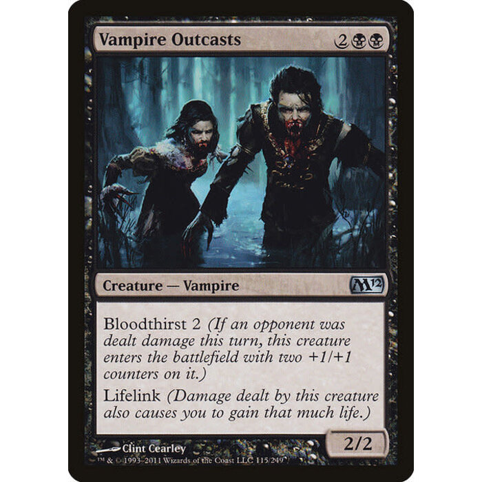 Magic: The Gathering Vampire Outcasts (115) Lightly Played Foil