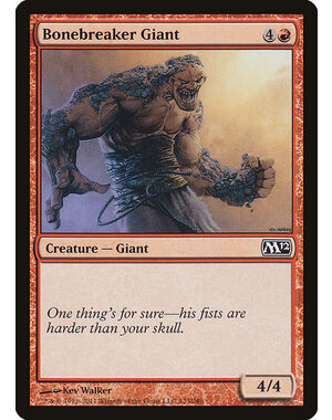 Magic: The Gathering Bonebreaker Giant (123) Lightly Played Foil