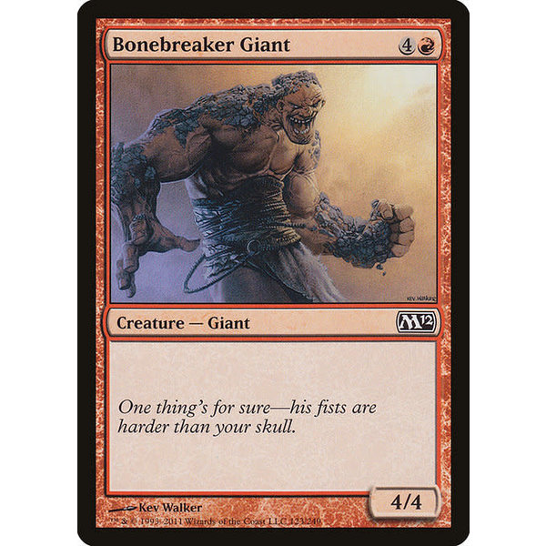 Magic: The Gathering Bonebreaker Giant (123) Lightly Played Foil