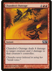 Magic: The Gathering Chandra's Outrage (125) Lightly Played Foil