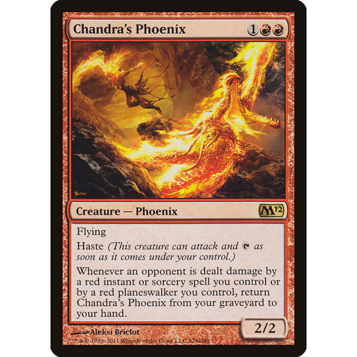 Magic: The Gathering Chandra's Phoenix (126) Lightly Played