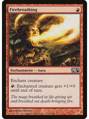 Magic: The Gathering Firebreathing (132) Lightly Played Foil