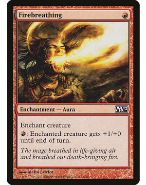 Magic: The Gathering Firebreathing (132) Lightly Played Foil