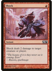Magic: The Gathering Shock (154) Moderately Played Foil