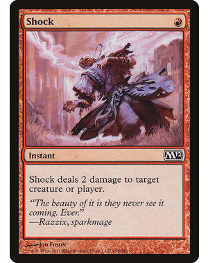 Magic: The Gathering Shock (154) Moderately Played Foil