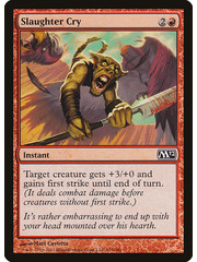 Magic: The Gathering Slaughter Cry (155) Lightly Played Foil