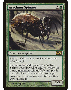 Magic: The Gathering Arachnus Spinner (162) Lightly Played