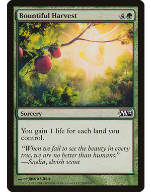 Magic: The Gathering Bountiful Harvest (166) Lightly Played Foil